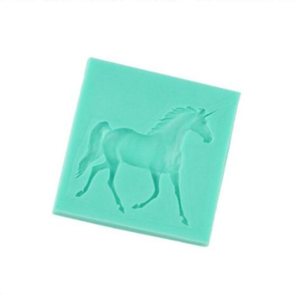 5 PCS Fondant Cake Silicone Mold Pony Chocolate Mold Baking DIY Tool - Image 3