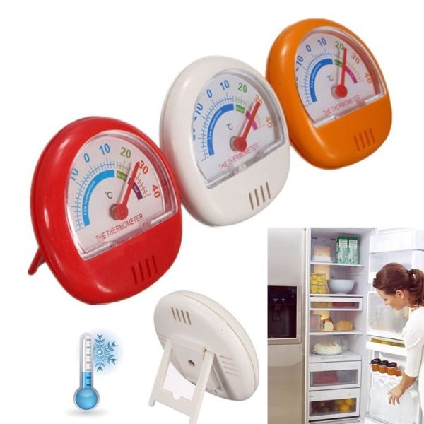 2 PCS Freezer Thermometer Indoor Outdoor Pointer Thermometer (White) - Image 5