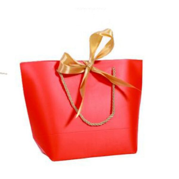 2 PCS Present Box For Clothes Books With Handles, Size: 21x7x16CM (Red) - Image 2