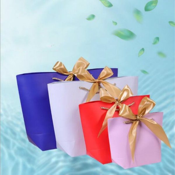2 PCS Present Box For Clothes Books With Handles, Size: 28x10x20CM (Light Purple) - Image 6