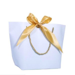 2 PCS Present Box For Clothes Books With Handles, Size: 42x12x27CM (Light Blue)