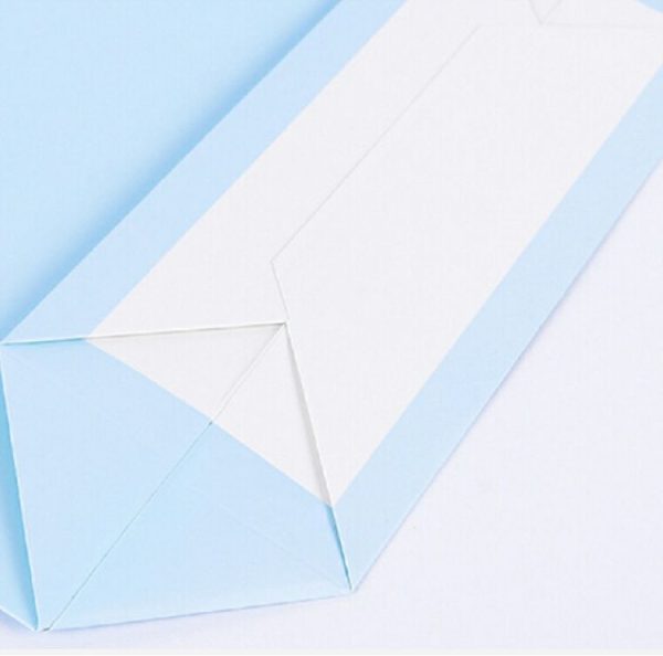 2 PCS Present Box For Clothes Books With Handles, Size: 42x12x27CM (Light Blue) - Image 4