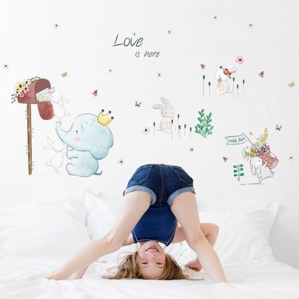 Cartoon Cute Children Room Bedside Kindergarten Layout Decorative Wall Stickers - Image 2