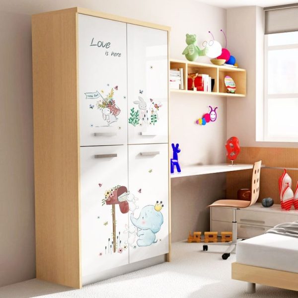 Cartoon Cute Children Room Bedside Kindergarten Layout Decorative Wall Stickers - Image 3
