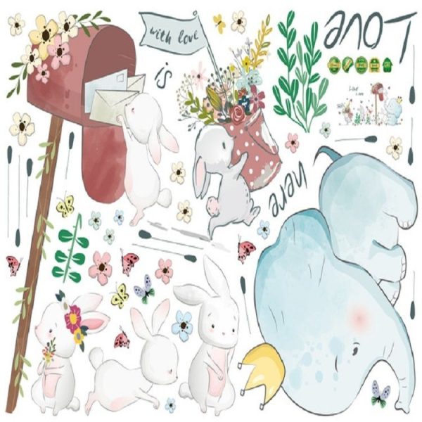 Cartoon Cute Children Room Bedside Kindergarten Layout Decorative Wall Stickers - Image 6