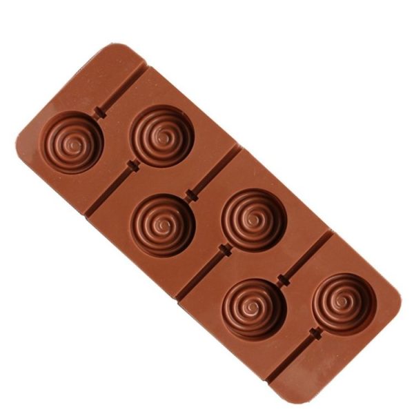 6 Consecutive Simulation Molds with Sticks Donuts Can Be Reused with Silicone Toy Molds, Size: 23.5 x 9.3 x 1.8cm - Image 4