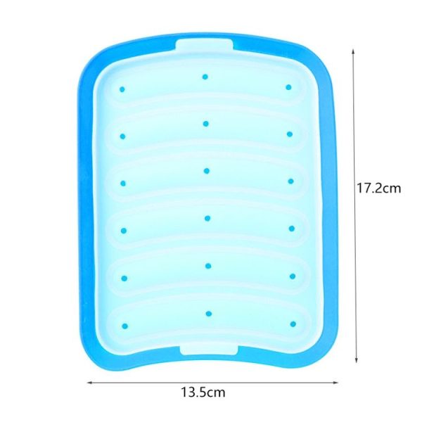 Sausage Making Silicone DIY Hot Dog Handmade Mold Baking Gadget (Blue) - Image 2