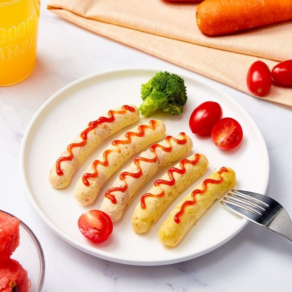 Sausage Making Silicone DIY Hot Dog Handmade Mold Baking Gadget (Blue) - Image 9
