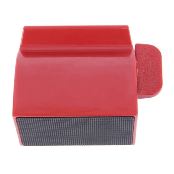 Toothpaste Facial Cleanser Hand Cream Automatic Squeezer Bathroom Supplies (Red) - Image 4
