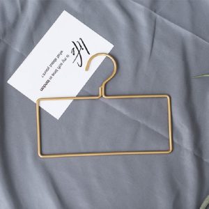Hanging Towel Rack Metal Hook (Rectangle)