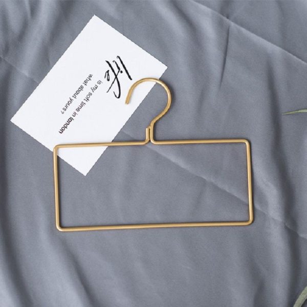 Hanging Towel Rack Metal Hook (Rectangle) - Image 2