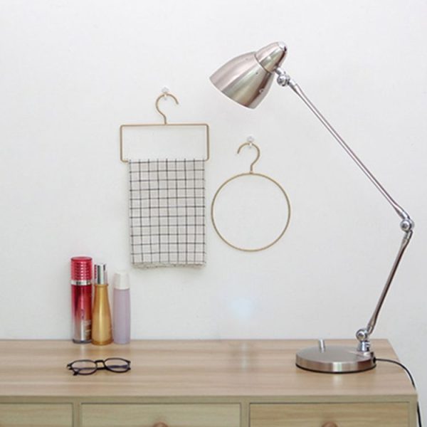 Hanging Towel Rack Metal Hook (Rectangle) - Image 6