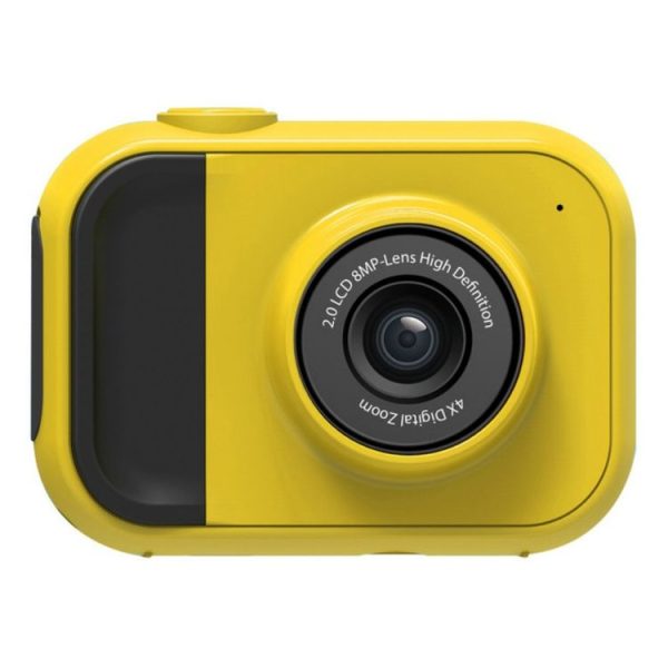 Puzzle Children Exercise Digital Camera with Built-in Memory, 120 Degree Wide Angle Lens (Yellow) - Image 2