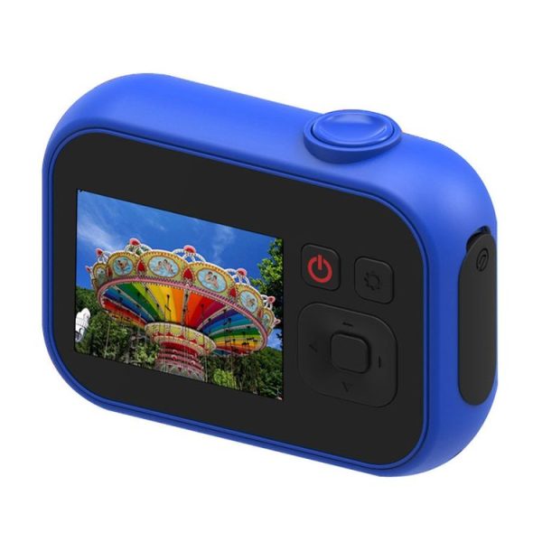 Puzzle Children Exercise Digital Camera with Built-in Memory, 120 Degree Wide Angle Lens (Yellow) - Image 3