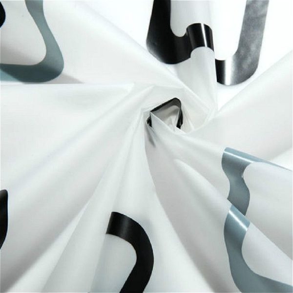 Bathroom Thick Waterproof Shower Curtain, Size: 180X200cm, Style: with Copper Buckle - Image 6