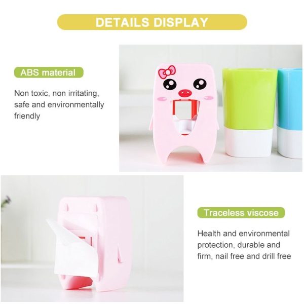 Punch-free Creative Home Toothpaste Squeezer, Style Color Delivery - Image 7
