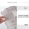 Plastic Cosmetic Drawer Container Makeup Organizer Box Jewelry Nail Holder Home Desktop Sundry Storage Case (Pink Two Layer) - Image 4
