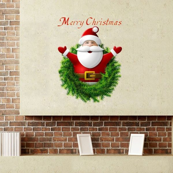 Christmas Santa Claus Wall Sticker Home Decor - Image 5