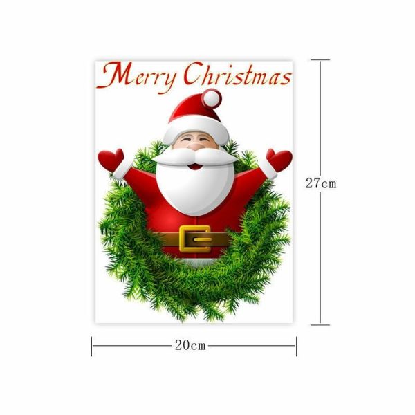 Christmas Santa Claus Wall Sticker Home Decor - Image 6