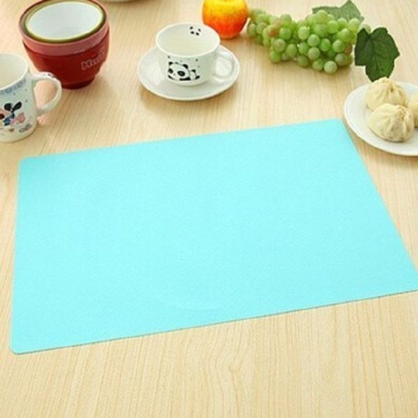 4 PCS / Set Environmentally Friendly Waterproof Washable Antibacterial Antifouling Refrigerator Mat, Color: Blue - Image 2