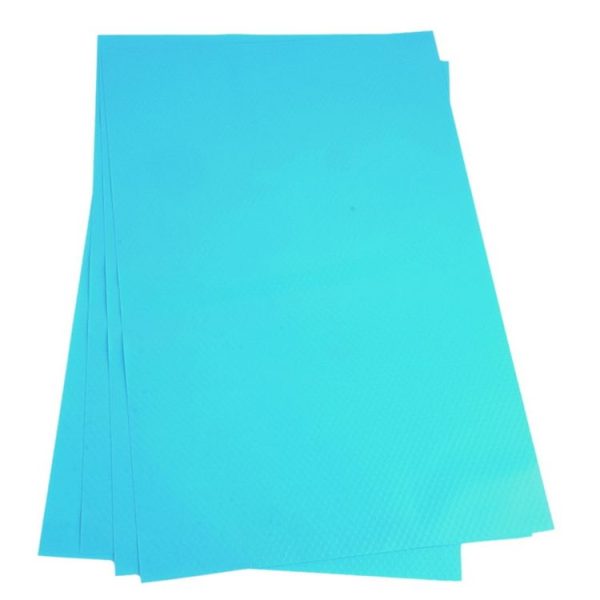 4 PCS / Set Environmentally Friendly Waterproof Washable Antibacterial Antifouling Refrigerator Mat, Color: Blue - Image 3