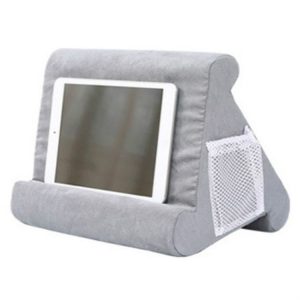 Laptop Holder Tablet Pillow Multifunction Laptop Cooling Pad Rest Cushion (Grey)