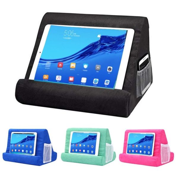 Laptop Holder Tablet Pillow Multifunction Laptop Cooling Pad Rest Cushion (Grey) - Image 3