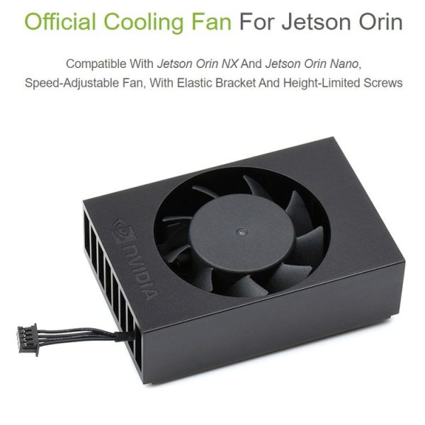 Jetson Orin Waveshare 24076 Cooling Fan Speed Adjustable (Black) - Image 6