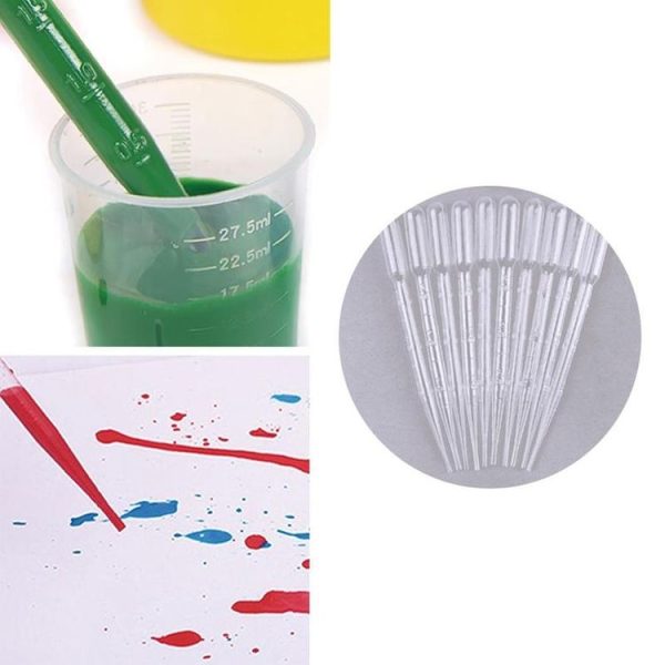 100 PCS Practical Plastic Dropper Disposable Scale Pasteurized Straw (3ml) - Image 4
