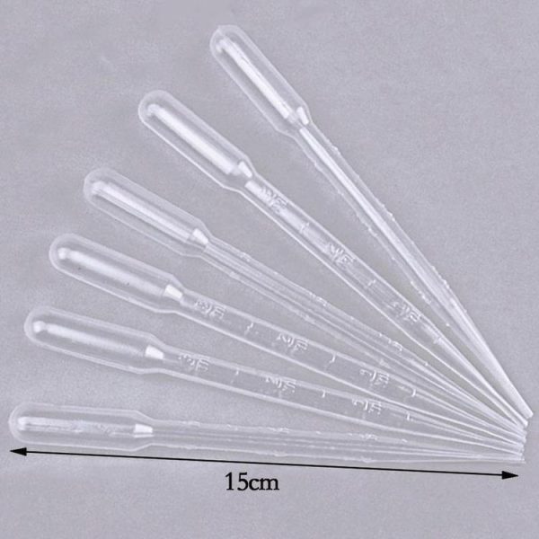 100 PCS Practical Plastic Dropper Disposable Scale Pasteurized Straw (3ml) - Image 5