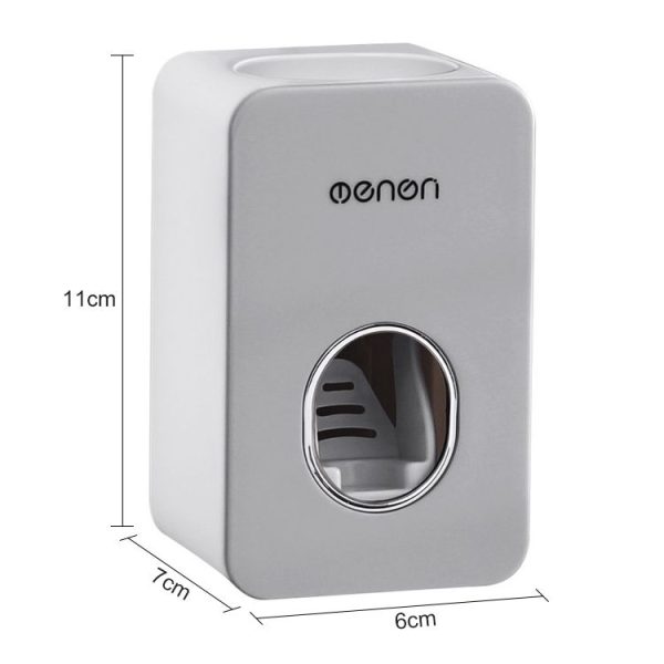 MENON Toothbrush Holder Automatic Toothpaste Squeezers Home Bathroom Set Toothpaste Dispenser Bathroom Accessories - Image 2