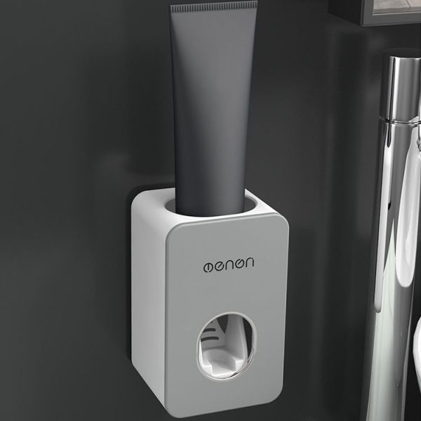 MENON Toothbrush Holder Automatic Toothpaste Squeezers Home Bathroom Set Toothpaste Dispenser Bathroom Accessories - Image 8