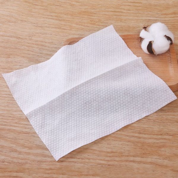 MONKIDS KS037 Disposable Face Towel Pure Cotton Thickening Pearl Cleansing Towel, Style: 100 SheetS Pearls Texture - Image 3