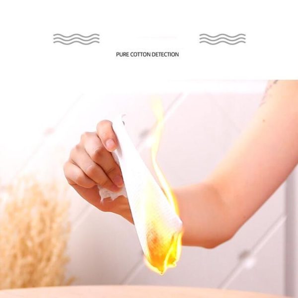 MONKIDS KS037 Disposable Face Towel Pure Cotton Thickening Pearl Cleansing Towel, Style: 100 SheetS Pearls Texture - Image 4