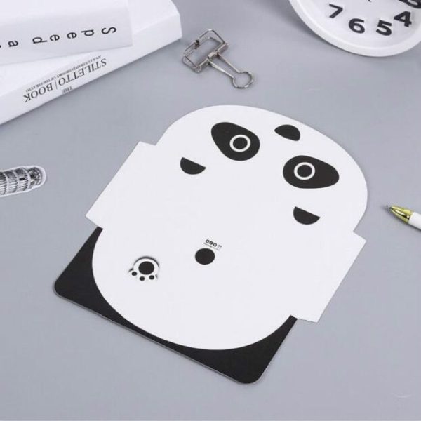 5 PCS Creative Cartoon Animal Business Birthday DIY Blessing Small Greeting Card (Panda) - Image 2