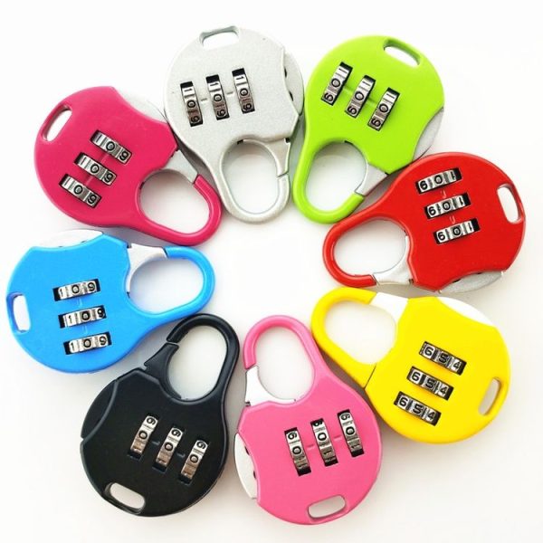 2 PCS Mini Password Small Padlock Luggage Lock Digital Password Lock (Pink) - Image 4