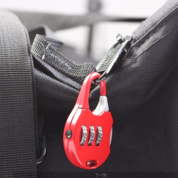 2 PCS Mini Password Small Padlock Luggage Lock Digital Password Lock (Pink) - Image 5