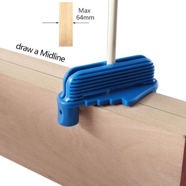 Multifunctional Scriber Woodworking Tools, Style: Scribe Gray (Including 2 Pencils) - Image 5