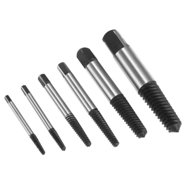 Broken Wire Broken Nail Screw Extractor, Specification: 6-piece Set - Image 2