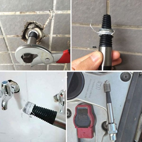 Broken Wire Broken Nail Screw Extractor, Specification: 6-piece Set - Image 7