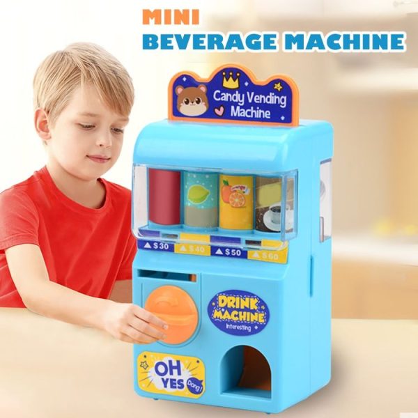 Children Puzzle Mini Shake Machine Game Toy Manual Shake Music Capsule Machine (Coin Drink Machine) - Image 4