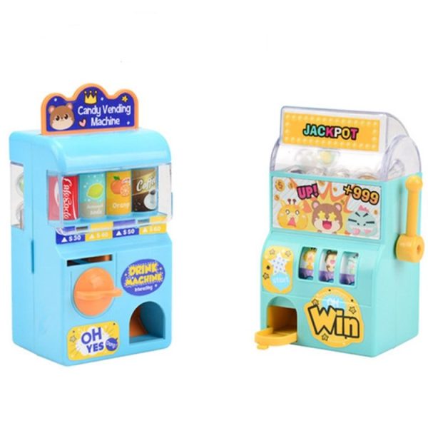 Children Puzzle Mini Shake Machine Game Toy Manual Shake Music Capsule Machine (Coin Drink Machine) - Image 5