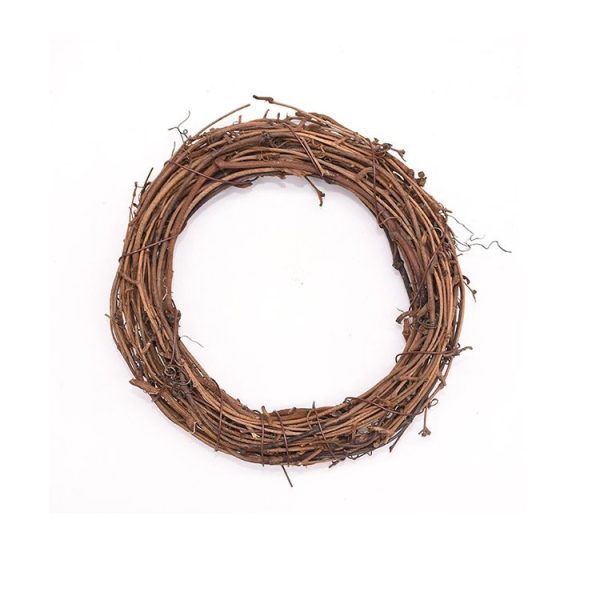 2 PCS Tree Vine Christmas Wreath DIY Rattan Garden Decoration Rattan Window Decoration, Size: 10CM - Image 2