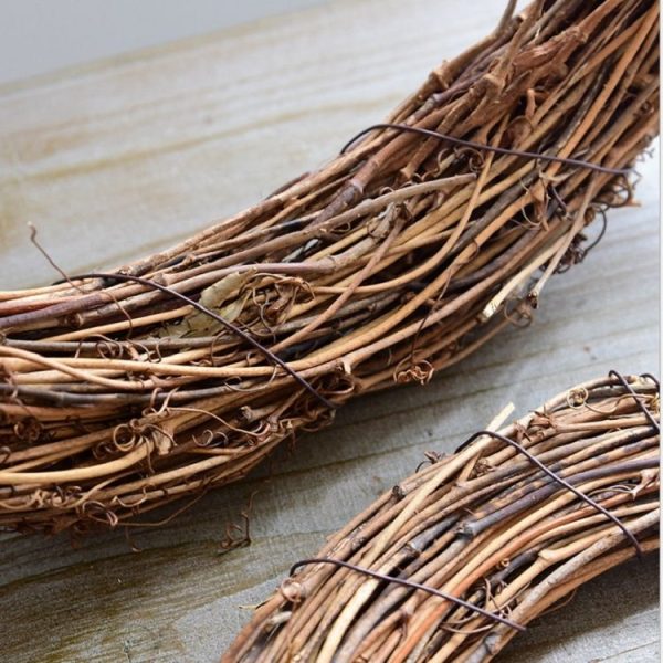 2 PCS Tree Vine Christmas Wreath DIY Rattan Garden Decoration Rattan Window Decoration, Size: 10CM - Image 3