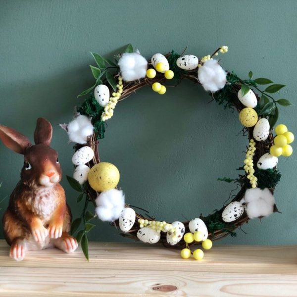 2 PCS Tree Vine Christmas Wreath DIY Rattan Garden Decoration Rattan Window Decoration, Size: 10CM - Image 6