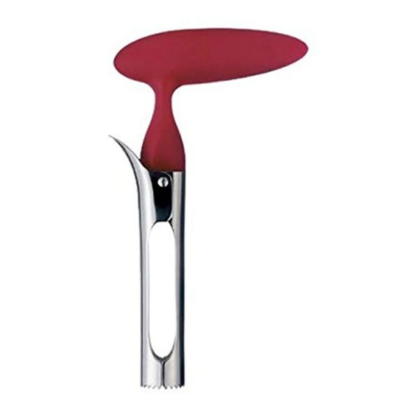 Stainless Steel Kitchen Core Extract Apple Knife Fruit Splitter Cut Fruit Corer (Red) - Image 2