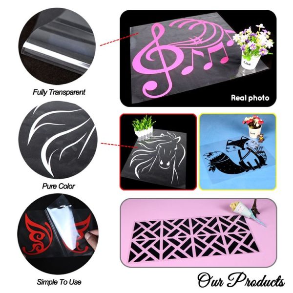 PVC Wall Stickers Bedroom Living Room Beauty Salon Makeup Shop Salon Decoration Stickers, Size: 57x78cm (Black) - Image 3