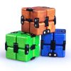 Creative Decompression Puzzle Smooth Fun Infinite Magic Cube Toy (Gold) - Image 3