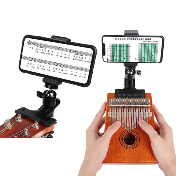 GS07 Live Video Thumbnail Phone Guitar Stand, Style: Guitar - Image 2