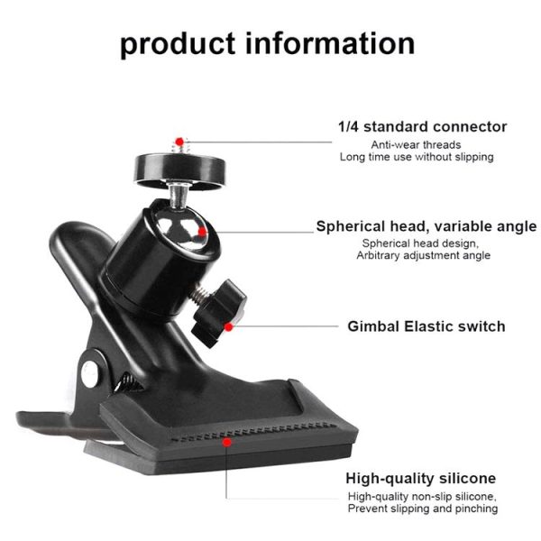 GS07 Live Video Thumbnail Phone Guitar Stand, Style: Guitar - Image 4